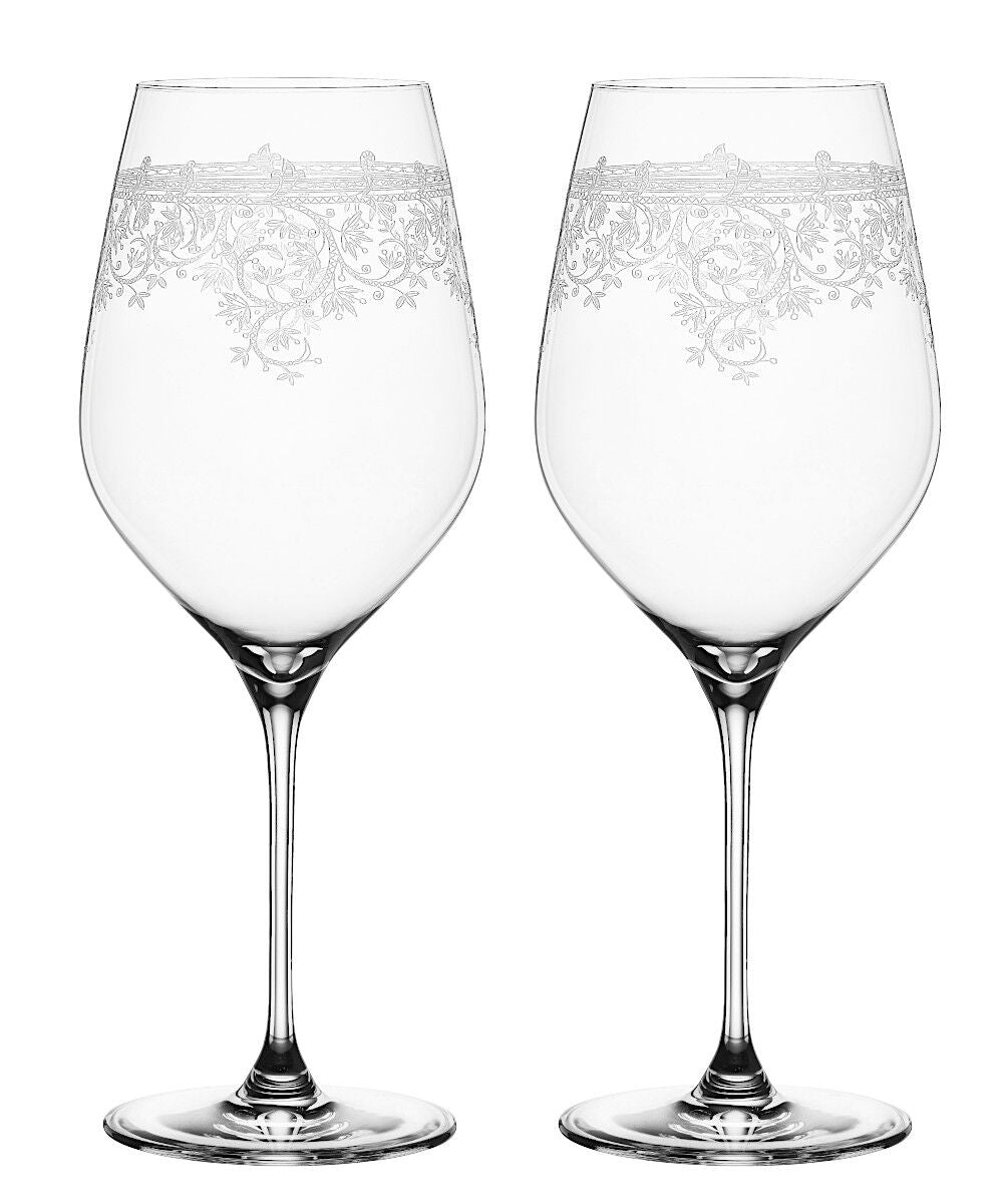 SPIEGELAU 4192265 ARABESQUE Bordeauxglas 2er Set