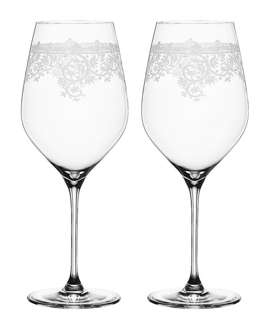 SPIEGELAU 4192265 ARABESQUE Bordeauxglas 2er Set