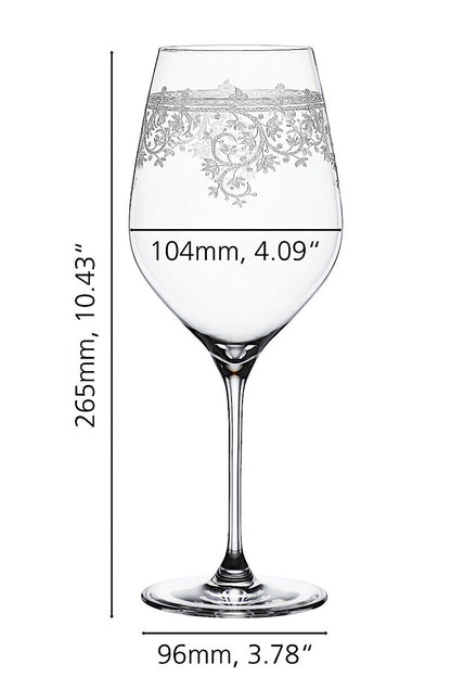 SPIEGELAU 4192265 ARABESQUE Bordeauxglas 2er Set – Bild 2