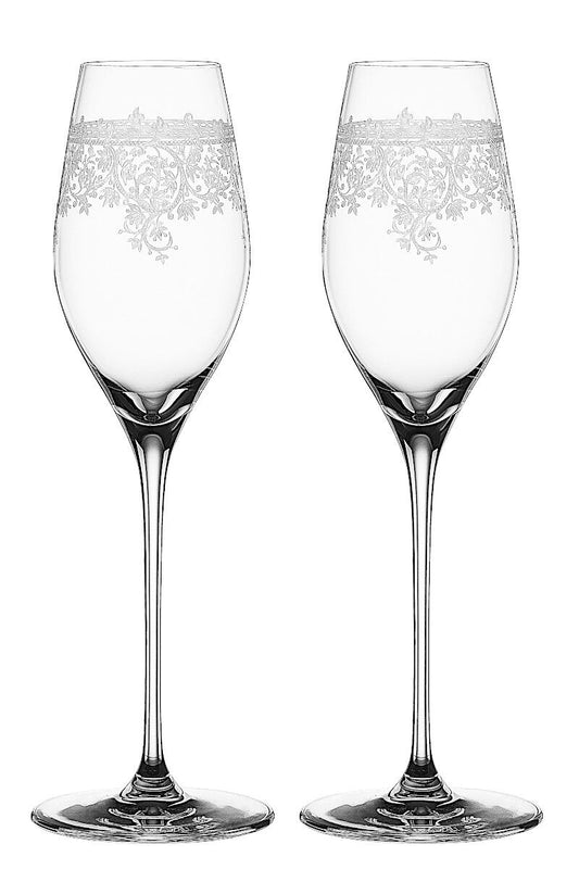 SPIEGELAU 4192269 ARABESQUE Champagnerglas 2er Set