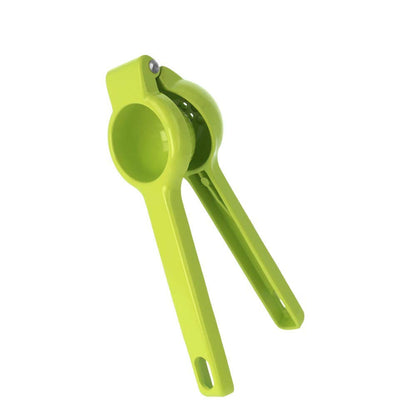 METALTEX 252072000 Limettenpresse aus Aluminium, grün, mit Barmaß 4 cl auf der Rückseite / Zitruspresse