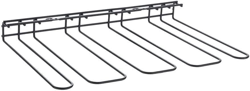 METALTEX 361117000 Copas Weinglashalter Lava 44 x 31 x 5 cm, TouchTherm, matt schwarz / Gläserhalter