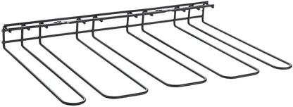 METALTEX 361117000 Copas Weinglashalter Lava 44 x 31 x 5 cm, TouchTherm, matt schwarz / Gläserhalter