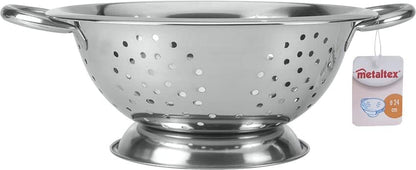 METALTEX 690702010 Standsieb 24 cm, Inox / Standseiher