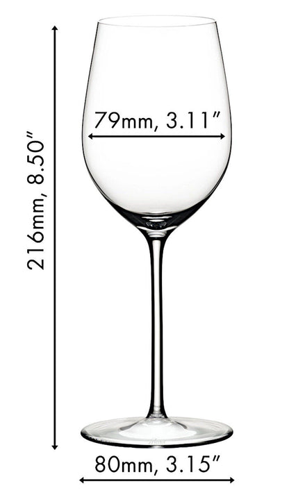 RIEDEL 4400/0 SOMMELIERS Mature Bordeaux/Chablis/Chardonnay Weinglas, handgefertigt – Bild 2