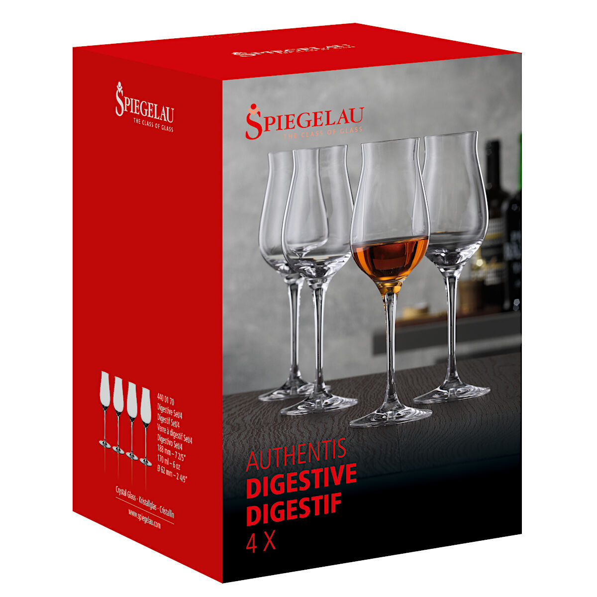 SPIEGELAU 4400170 AUTHENTIS Digestif Glas 4er Set – Bild 6