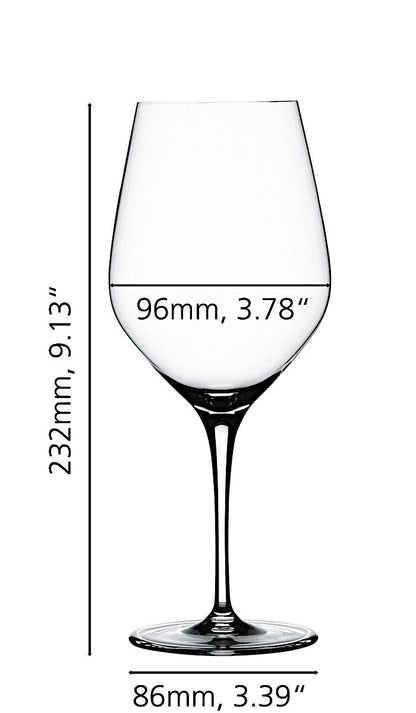 SPIEGELAU 4400177 AUTHENTIS Bordeauxglas 4er Set – Bild 2