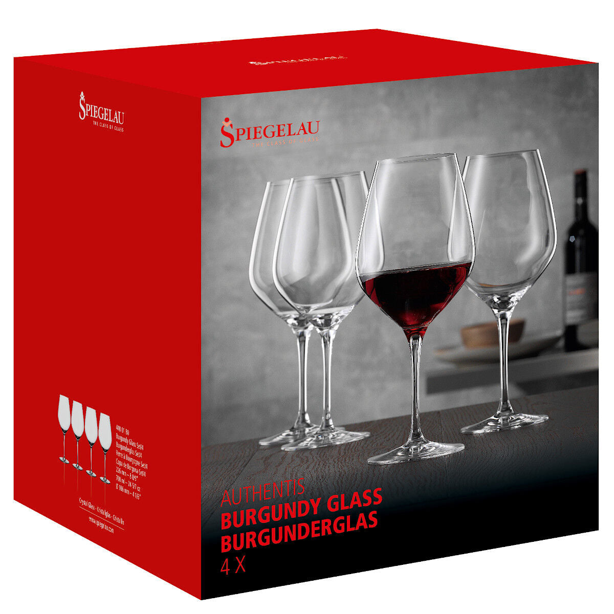SPIEGELAU 4400180 AUTHENTIS Burgunderglas 4er Set – Bild 6