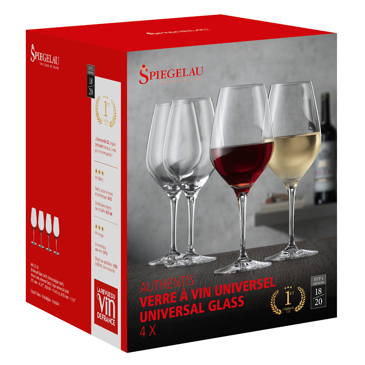SPIEGELAU 4400282 AUTHENTIS Universalglas 4er Set – Bild 5