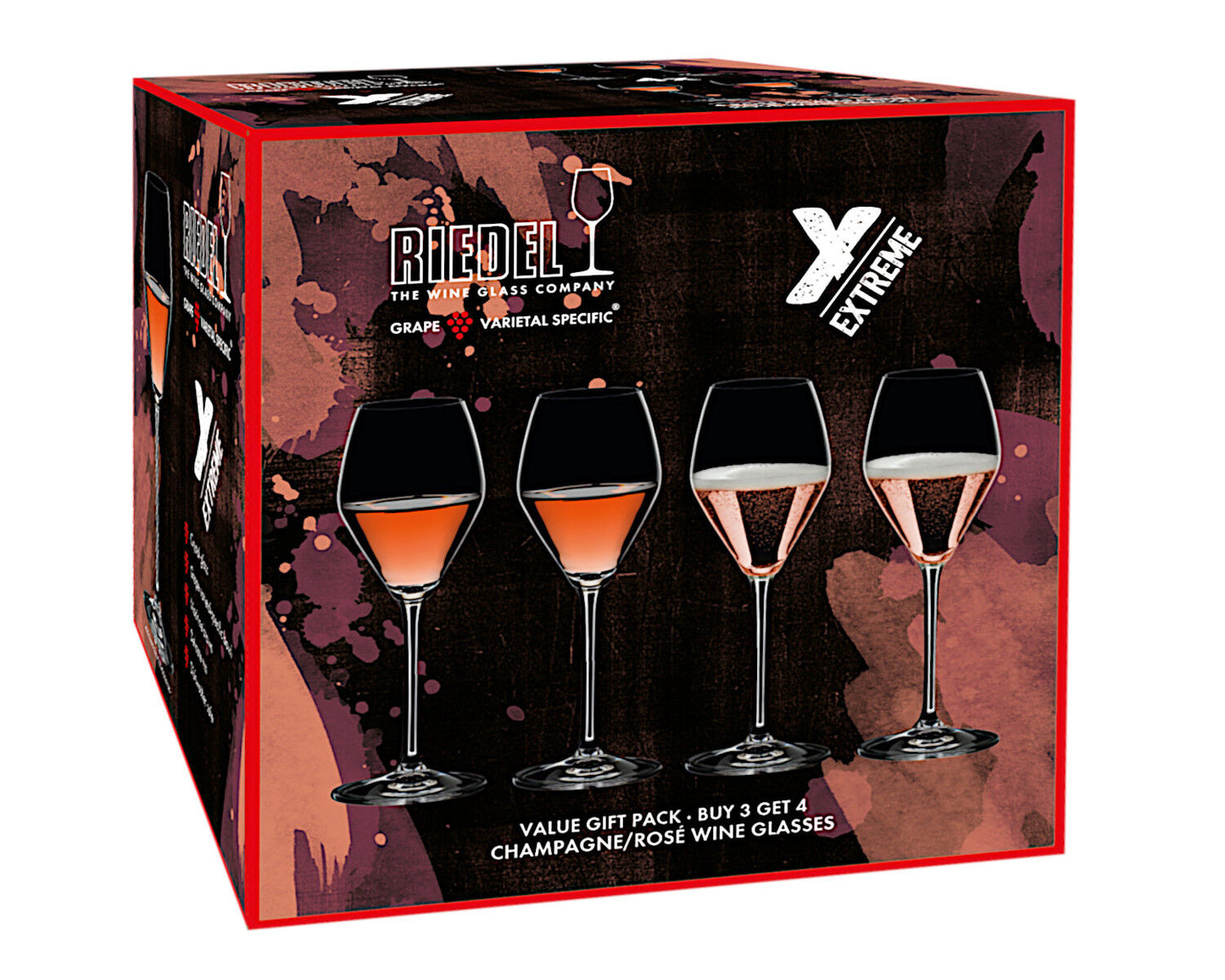 RIEDEL 4411/55 EXTREME Rosé / Champagnerglas VORTEILSSET - KAUF 4 ZAHL 3 – Bild 7