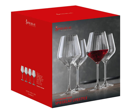SPIEGELAU 4450170 LIFESTYLE Burgunderglas 4er Set