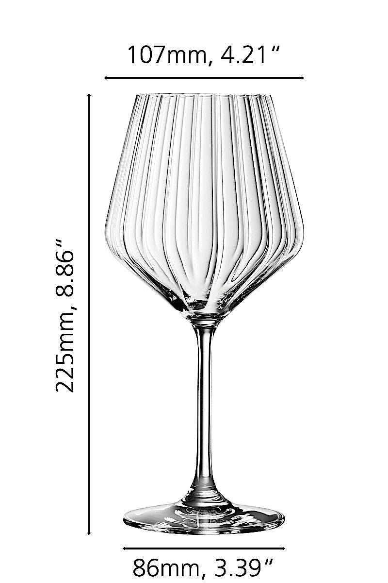SPIEGELAU 4450170 LIFESTYLE Burgunderglas 4er Set
