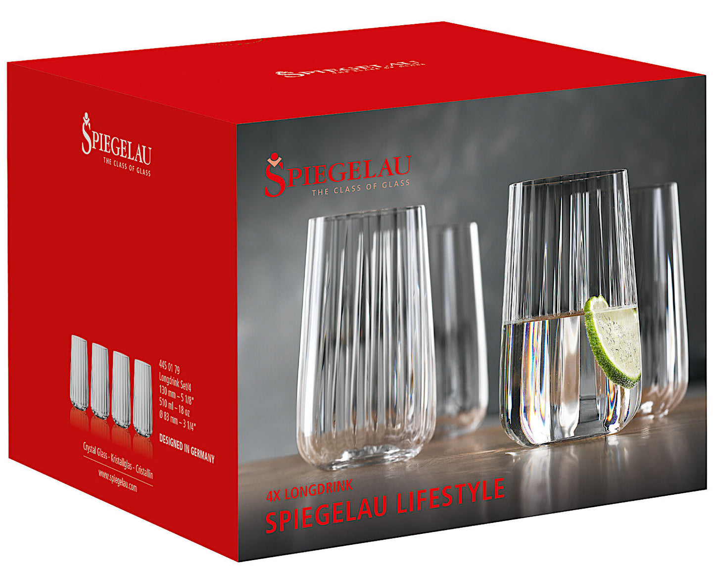 SPIEGELAU 4450179 LIFESTYLE Longdrinkglas 4er Set – Bild 4
