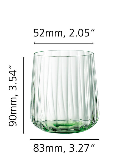 SPIEGELAU 4453465 LIFESTYLE Becher LEAF 2er Set – Bild 2