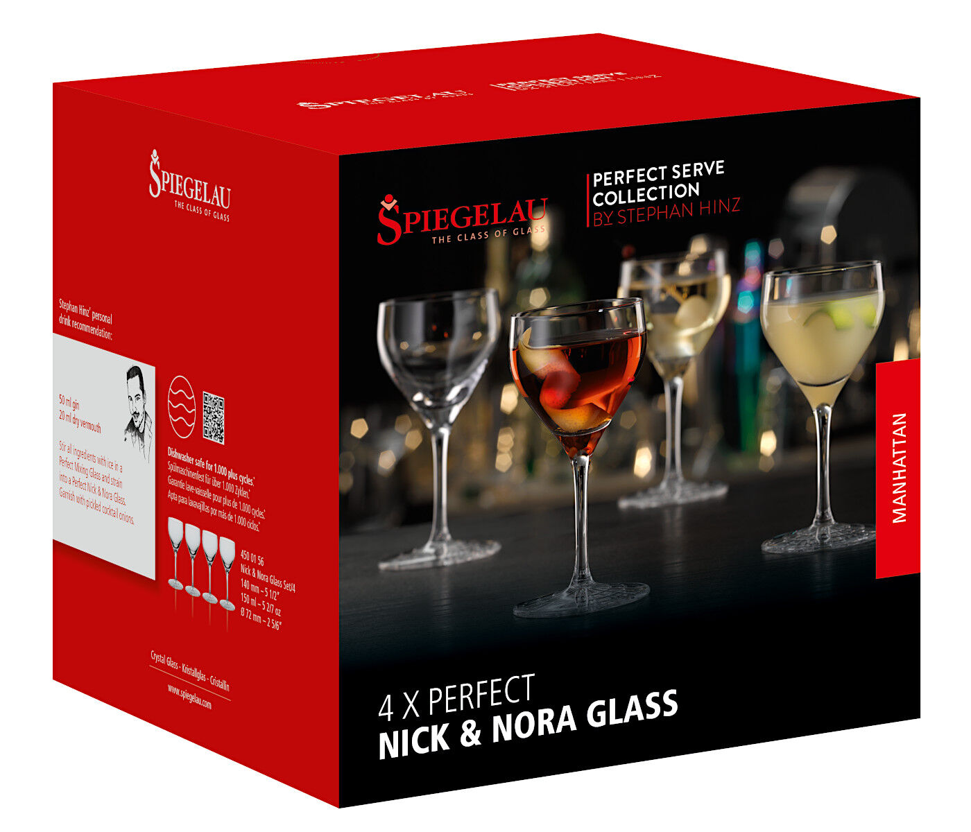 SPIEGELAU 4500156 PERFECT SERVE Nick & Nora Glas 4er Set – Bild 4