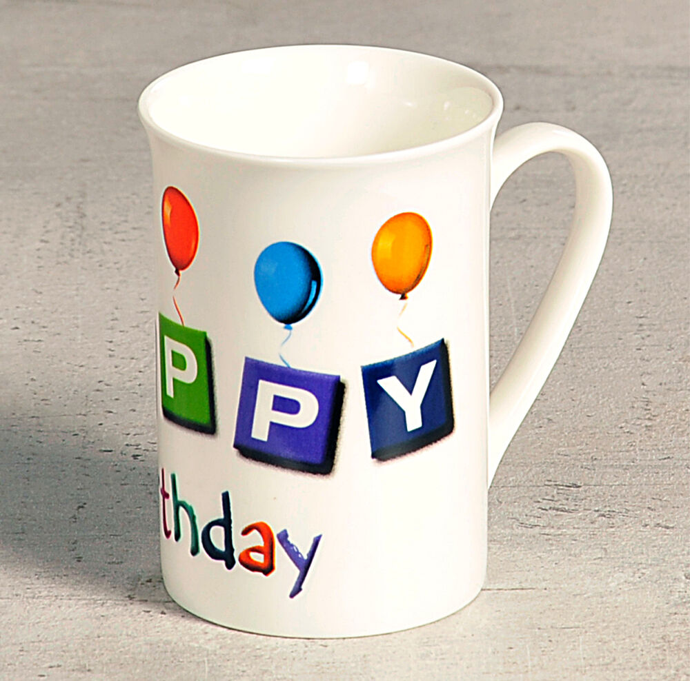 KESPER 45057 Becher HAPPY BIRTHDAY 250 ml / Kaffeebecher