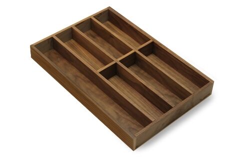 Besteckeinsatz 45er Schubl. B 374 x T 472 mm passend für BLUM Legra 16 mm Schubladen