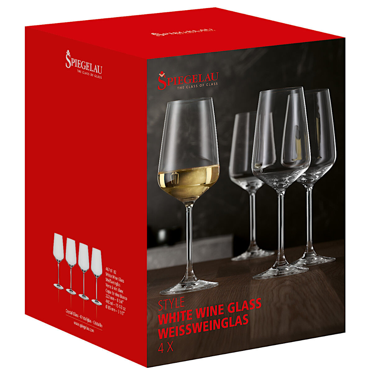 SPIEGELAU 4670182 STYLE Weißweinglas 4er Set – Bild 5