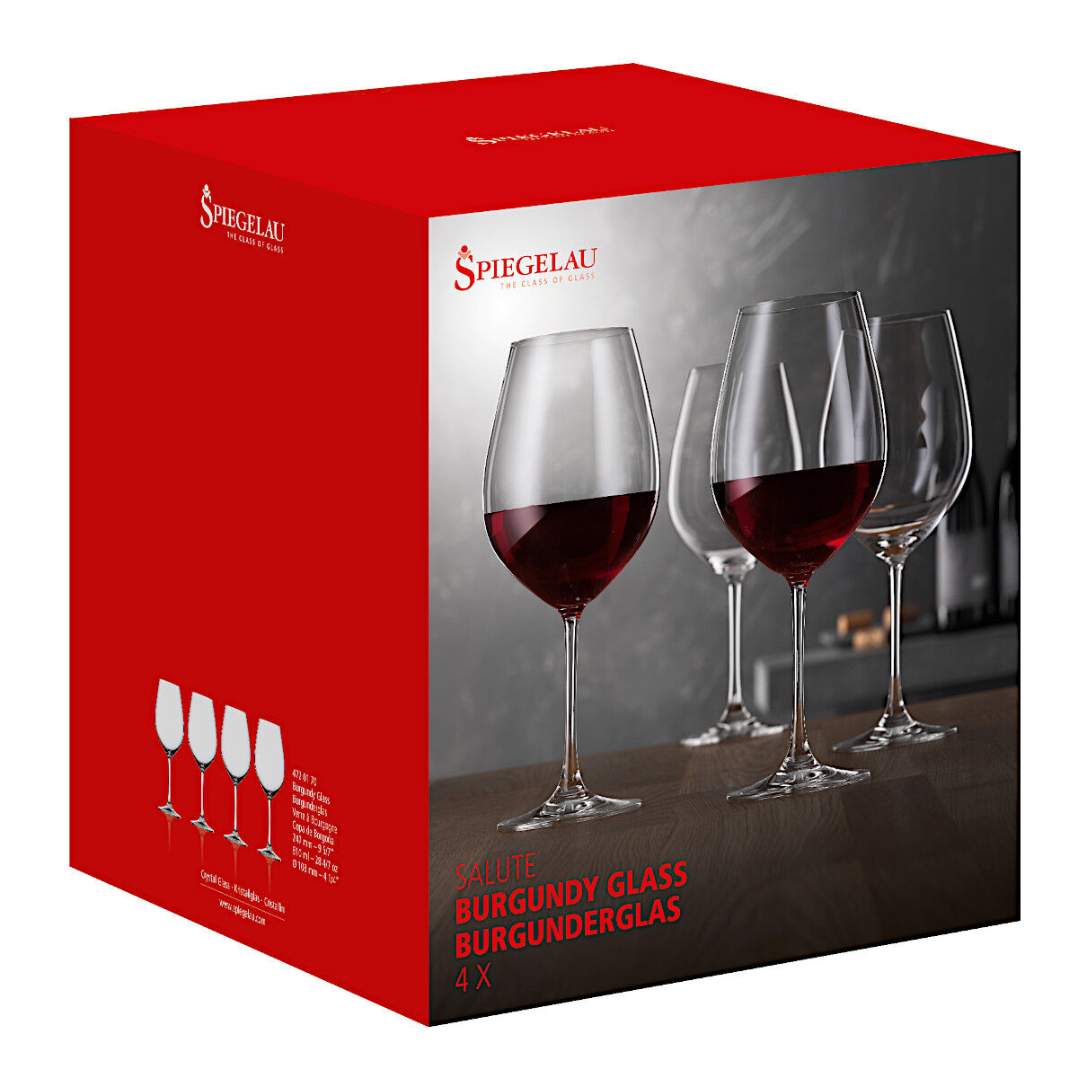 SPIEGELAU 4720170 SALUTE Burgunderglas 4er Set – Bild 6