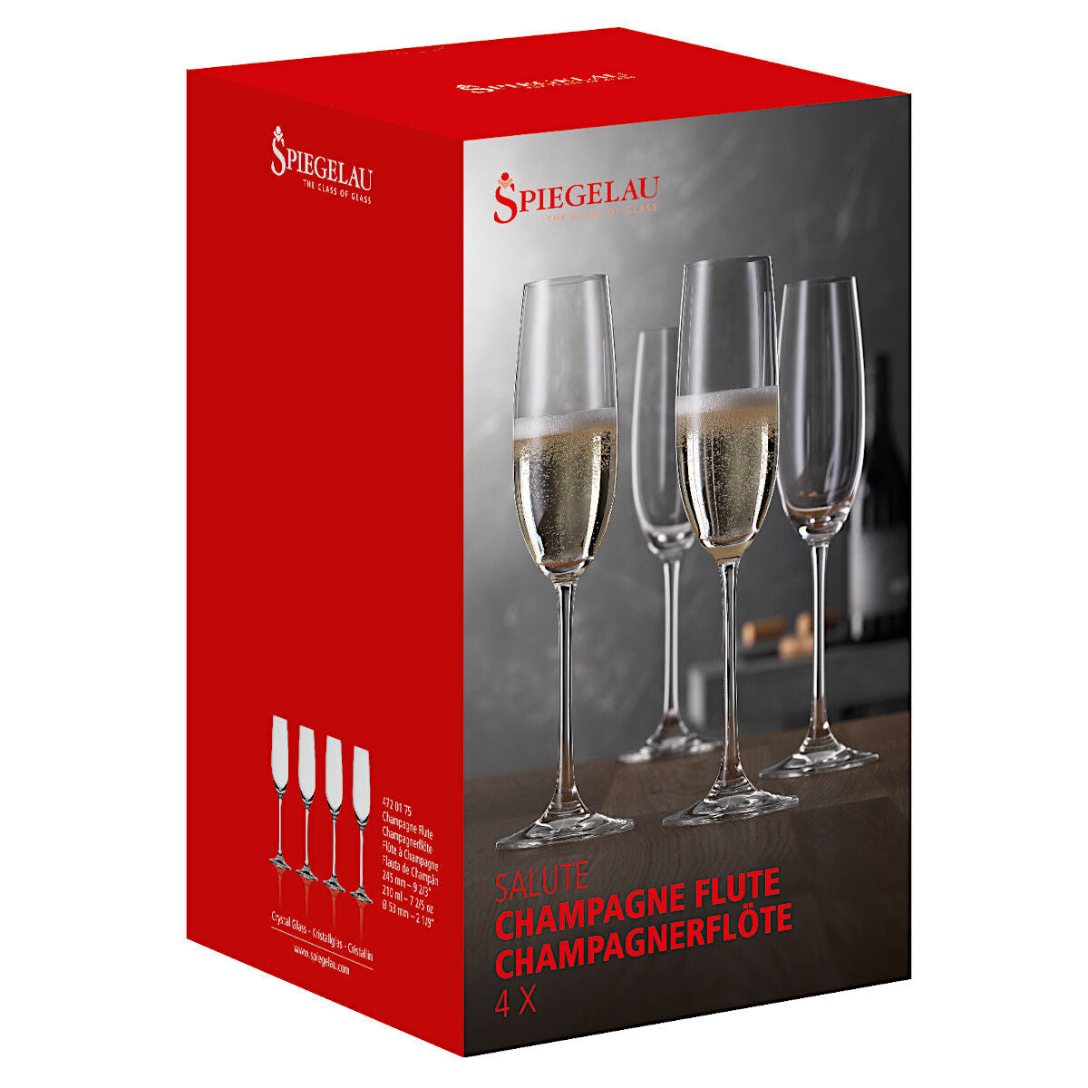 SPIEGELAU 4720175 SALUTE Champagnerglas 4er Set – Bild 6