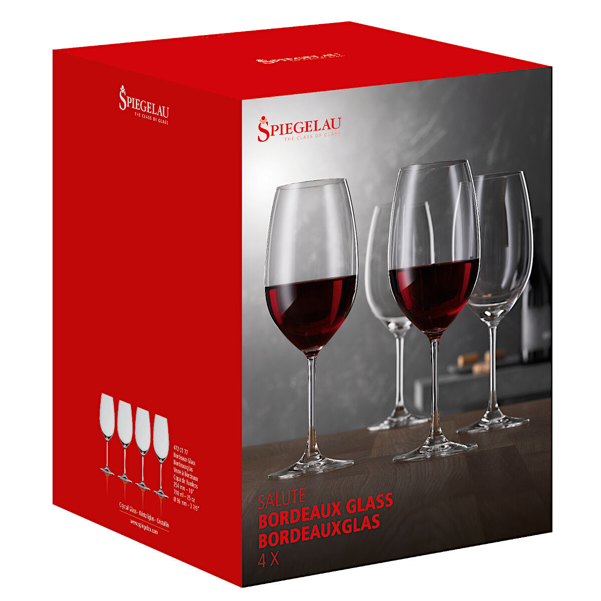 SPIEGELAU 4720177 SALUTE Bordeauxglas 4er Set – Bild 7