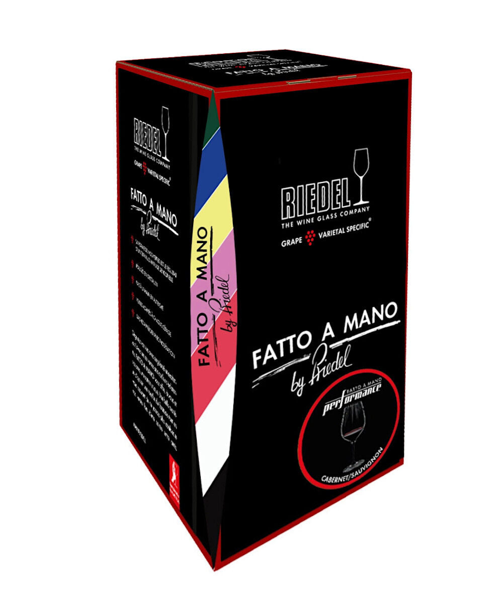 RIEDEL 4884/0N FATTO A MANO Performance Cabernet/Sauvignon - Schwarze Bodenplatte – Bild 4