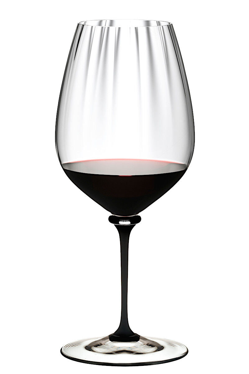RIEDEL 4884/0D FATTO A MANO Performance Cabernet/Sauvignon - Schwarzer Stiel – Bild 3