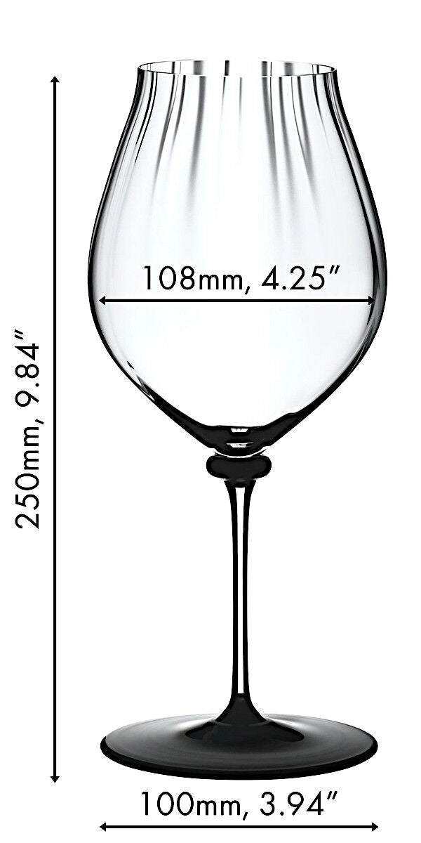 RIEDEL 4884/67N FATTO A MANO Performance Pinot Noir - Schwarze Bodenplatte – Bild 2