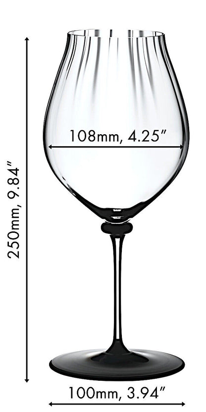 RIEDEL 4884/67N FATTO A MANO Performance Pinot Noir - Schwarze Bodenplatte – Bild 2