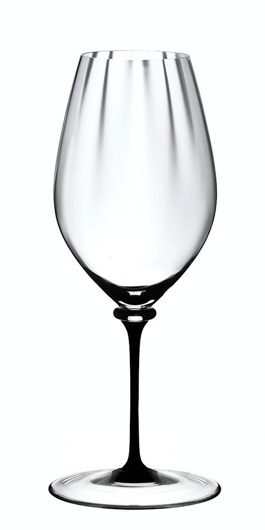 RIEDEL 4884/15D FATTO A MANO Performance Riesling Weinglas - Schwarzer Stiel