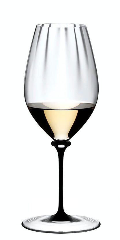 RIEDEL 4884/15D FATTO A MANO Performance Riesling Weinglas - Schwarzer Stiel – Bild 3