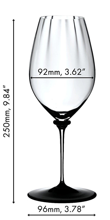 RIEDEL 4884/15N FATTO A MANO Performance Riesling Weinglas - Schwarze Bodenplatte – Bild 6