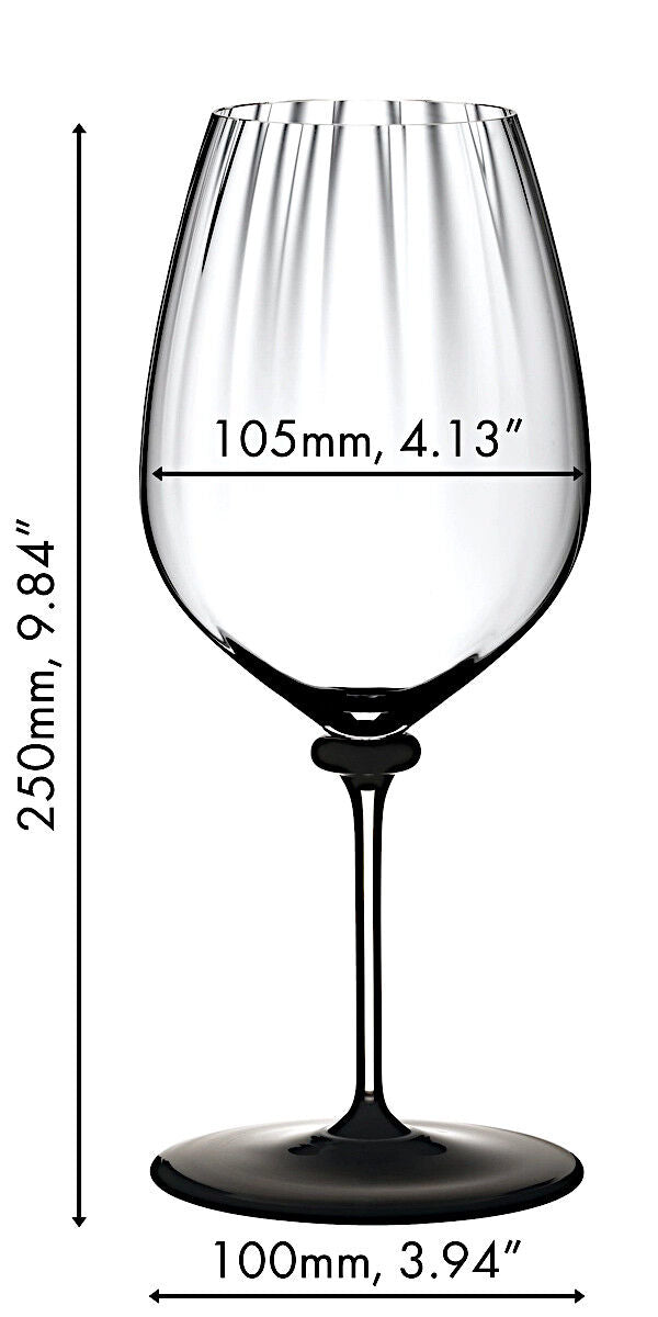 RIEDEL 4884/0N FATTO A MANO Performance Cabernet/Sauvignon - Schwarze Bodenplatte – Bild 2
