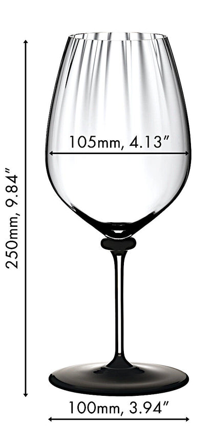 RIEDEL 4884/0N FATTO A MANO Performance Cabernet/Sauvignon - Schwarze Bodenplatte – Bild 2