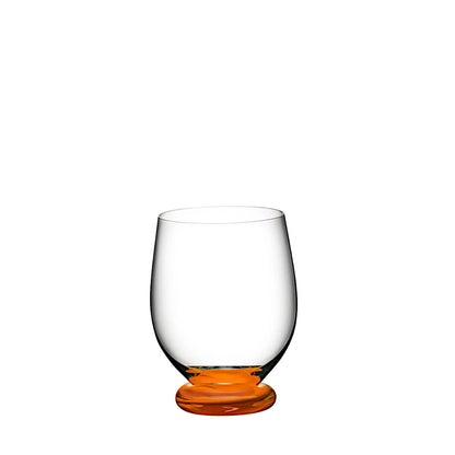 RIEDEL 4900/02DO FATTO A MANO Tumbler Piccolo - DUNKELORANGE, handgefertigt
