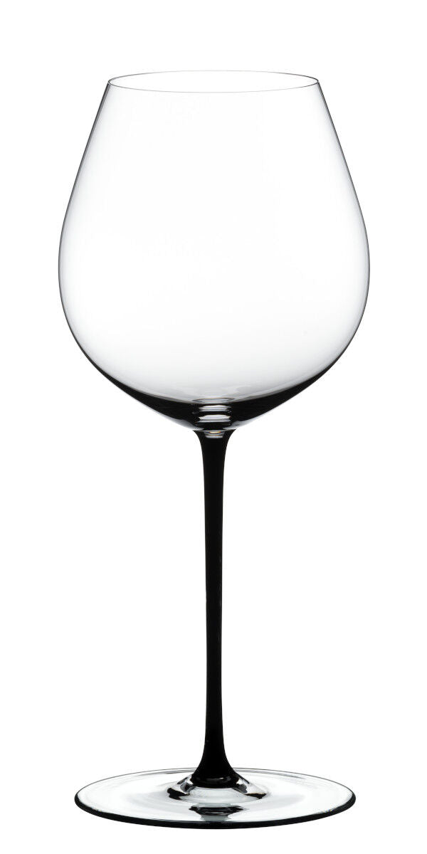 RIEDEL 4900/07B FATTO A MANO Pinot Noir Weinglas - Stiel SCHWARZ