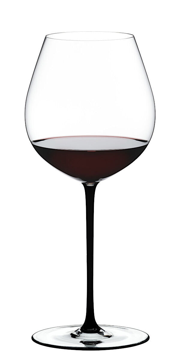 RIEDEL 4900/07B FATTO A MANO Pinot Noir Weinglas - Stiel SCHWARZ – Bild 3