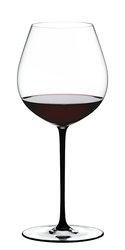 RIEDEL 4900/07B FATTO A MANO Pinot Noir Weinglas - Stiel SCHWARZ – Bild 3
