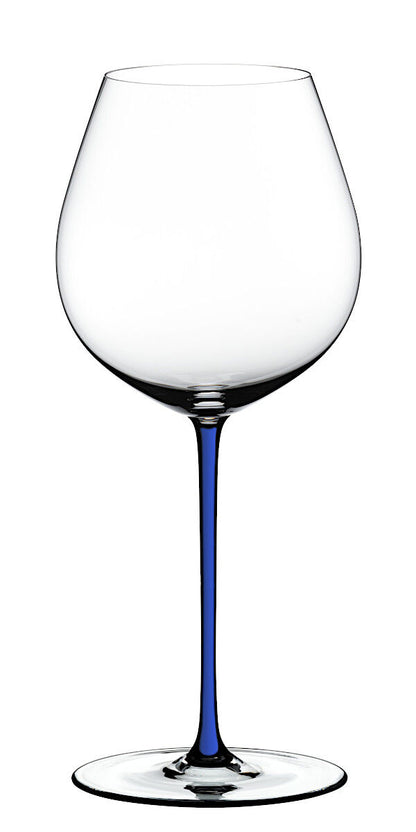 RIEDEL 4900/07D FATTO A MANO Pinot Noir Weinglas - Stiel DUNKELBLAU