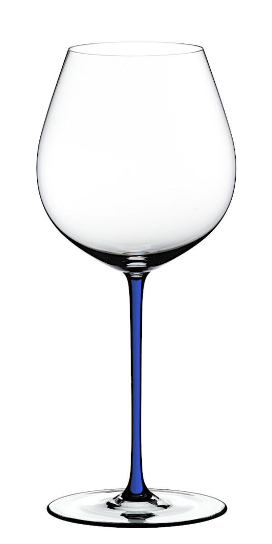 RIEDEL 4900/07D FATTO A MANO Pinot Noir Weinglas - Stiel DUNKELBLAU