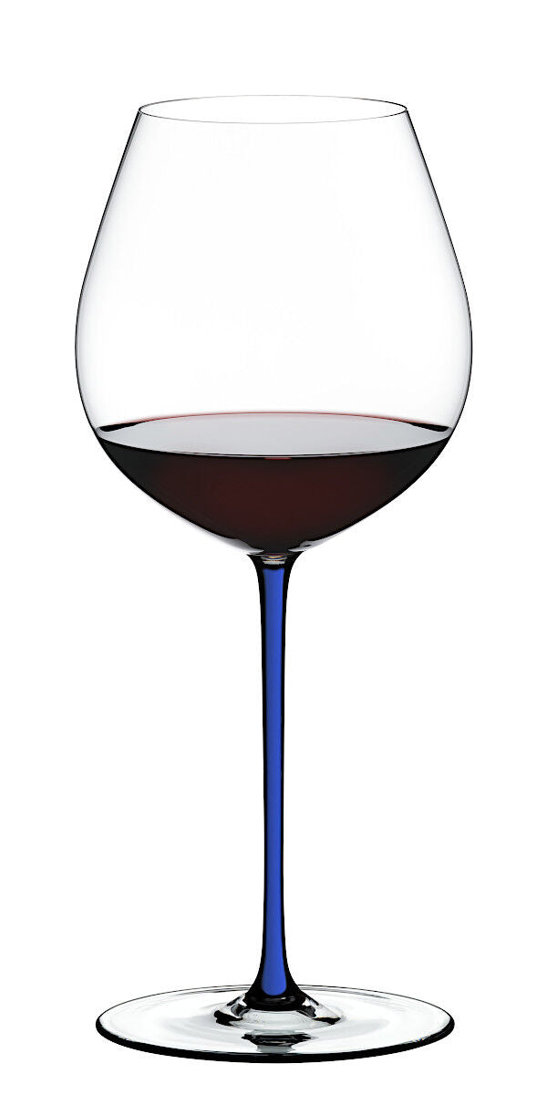RIEDEL 4900/07D FATTO A MANO Pinot Noir Weinglas - Stiel DUNKELBLAU – Bild 3