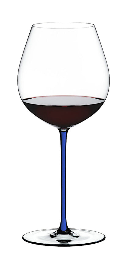 RIEDEL 4900/07D FATTO A MANO Pinot Noir Weinglas - Stiel DUNKELBLAU – Bild 3