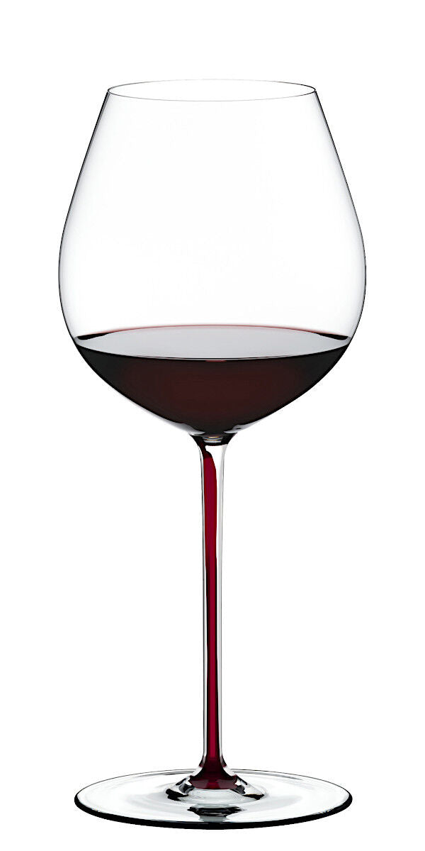 RIEDEL 4900/07DR FATTO A MANO Pinot Noir Weinglas - Stiel DRACHENROT – Bild 3