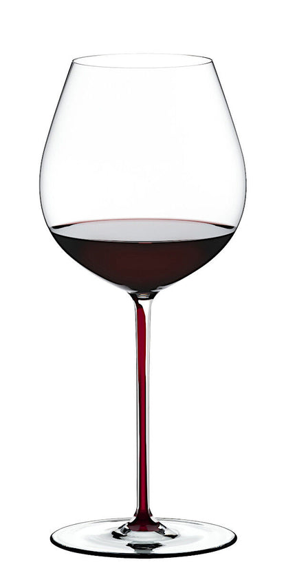 RIEDEL 4900/07DR FATTO A MANO Pinot Noir Weinglas - Stiel DRACHENROT – Bild 3