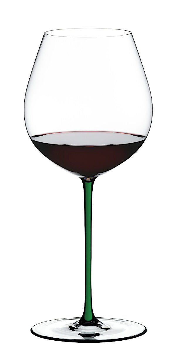 RIEDEL 4900/07G FATTO A MANO Pinot Noir Weinglas - Stiel GRÜN – Bild 3