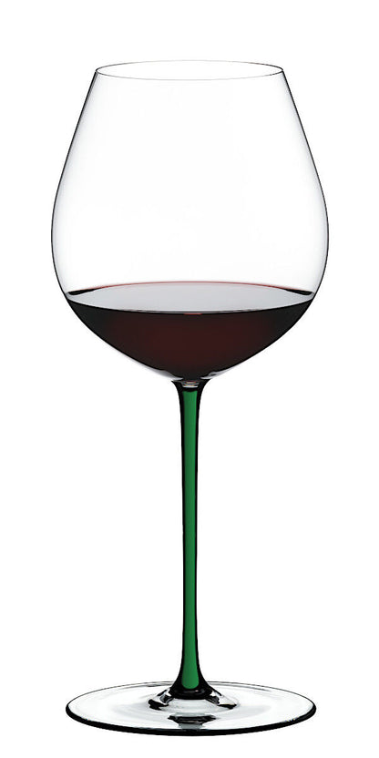 RIEDEL 4900/07G FATTO A MANO Pinot Noir Weinglas - Stiel GRÜN – Bild 3