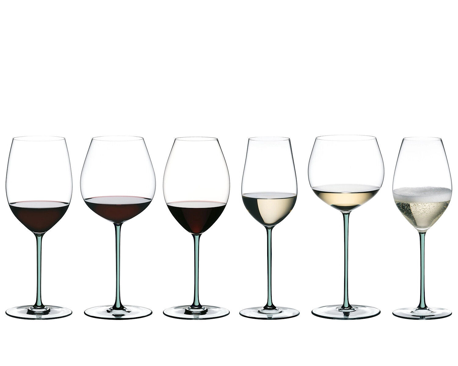 RIEDEL 4900/41M FATTO A MANO Syrah Weinglas - Stiel MINT – Bild 4