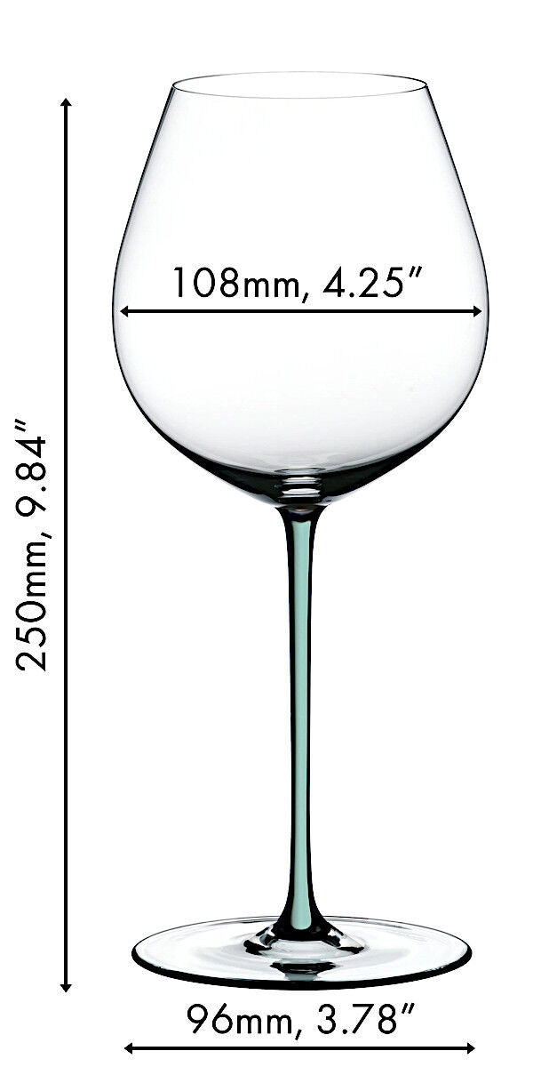 RIEDEL 4900/07M FATTO A MANO Pinot Noir Weinglas - Stiel MINT – Bild 2