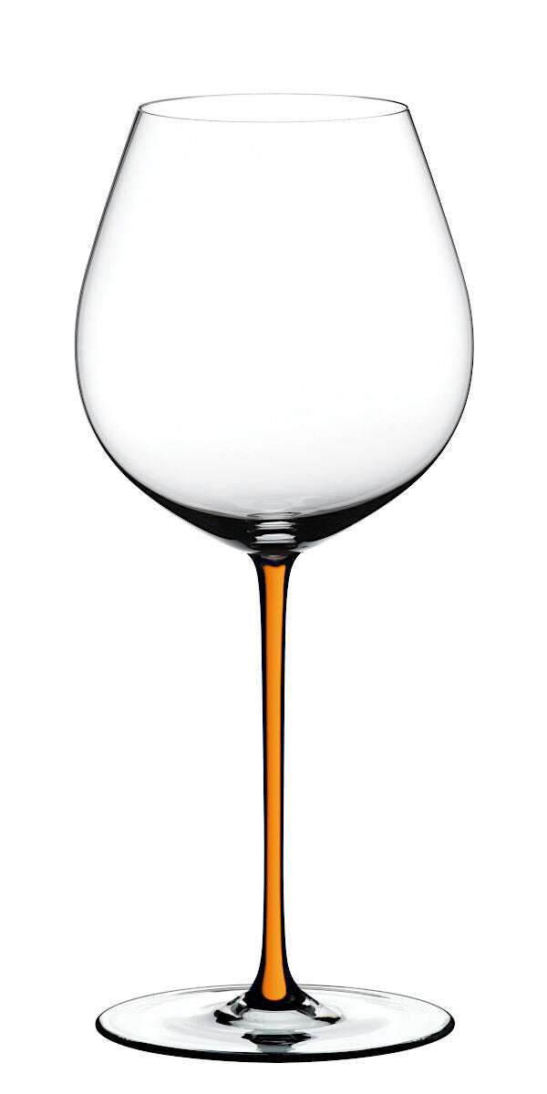 RIEDEL 4900/07O FATTO A MANO Pinot Noir Weinglas - Stiel ORANGE