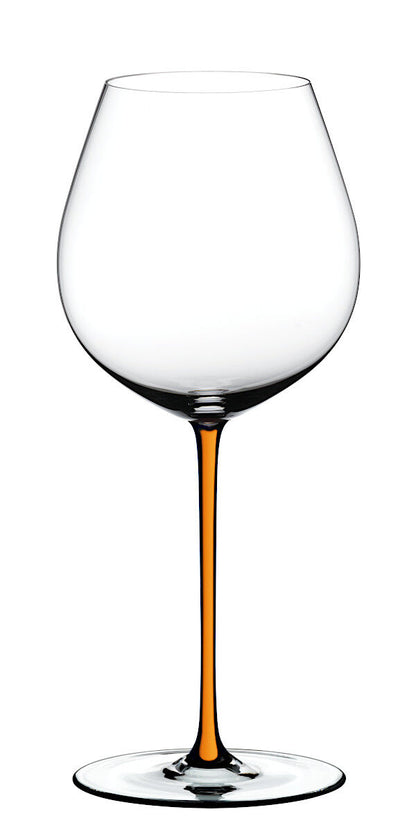 RIEDEL 4900/07O FATTO A MANO Pinot Noir Weinglas - Stiel ORANGE